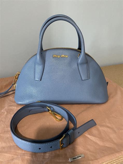 miu miu baby blue bag